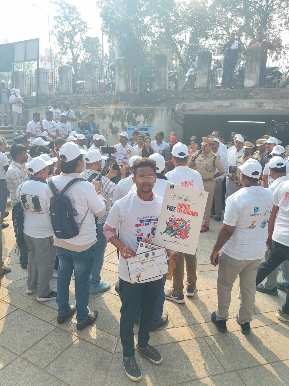 Join 5k Run Anti Drugs Awareness Program At Necklace Road on 24.01.2026 - 17